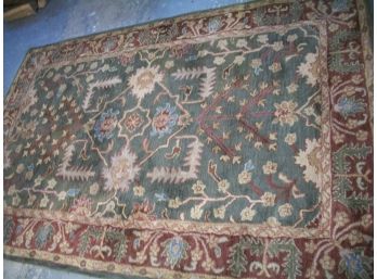 100% Wool BIJAR Rug - Made In India (2 Of 2) - 96' X 62' - Great Colors
