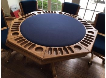 Fantastic 'Poker' Table & Chairs 'Mancave'  OR Regular Table & Chairs