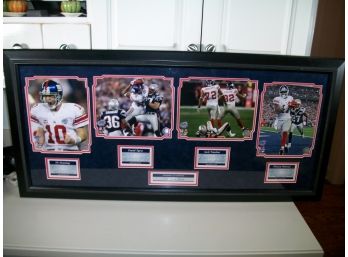 New York Giants Superbowl Champs Authentic NFL 2012 - Great Piece !