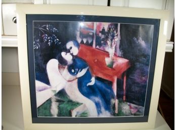 Two Decorative Marc Chagall Prints Nicely Framed - Nice Pieces