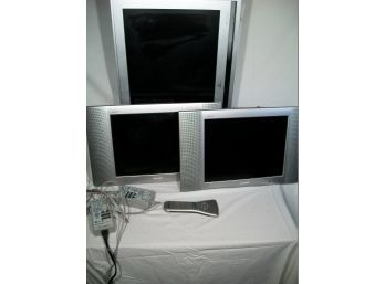Lot Of 4 Flat Screen TV's - Sharp, Zenith - All Working Condition - (All Early 2000's)