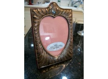 Lovely Sterling Silver Heart Frame - Very Pretty & Ornate