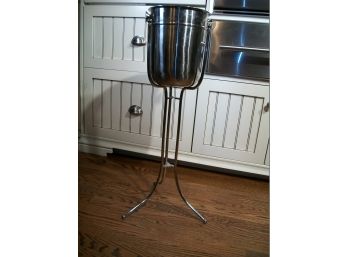 Commercial Quality Stainless Steel Champagne Bucket W/Stand