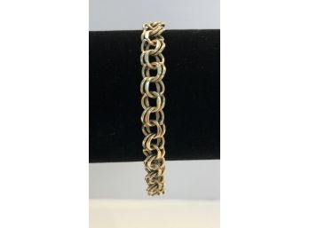 Tested 14k Gold Vintage Charm Bracelet 15.5 Grams
