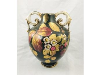 Vintage Hand Painted Porcelain Vase
