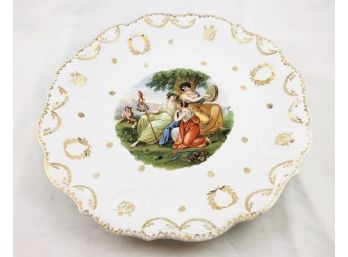 RARE Royal Saxe Germany Porcelain Plate