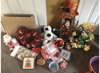 Valentines Day And Thanksgiving Decor