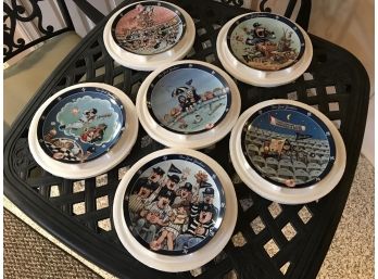 Ultimate Yankees Fan Plate Collection - 6 Pieces