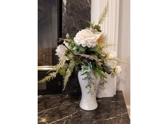 Faux Floral In Vase