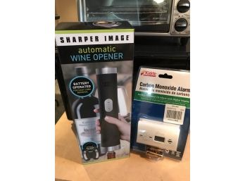 Automatic Wine Opener And Carbon Monoxide Detector