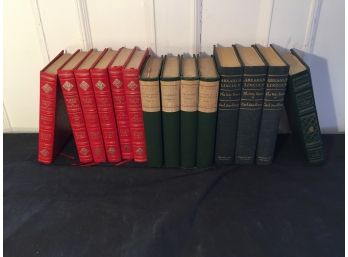 Assorted Collection Of Antique And Vintage Book Volumes