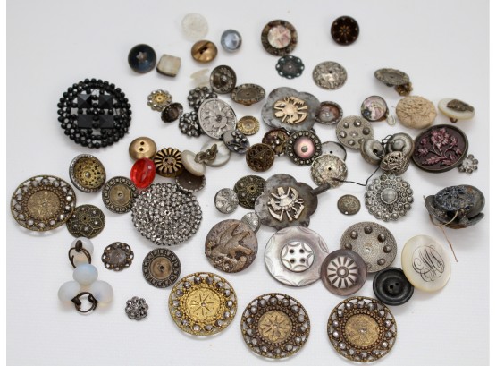Collection Of Antique Buttons
