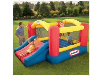 Little Tikes Jump'n Slide Bouncer, Dimension Size 12x9 Feet