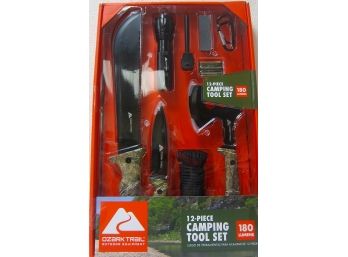 Ozark Trail Outdoor Equipment 12-Piece Camping Tool Set