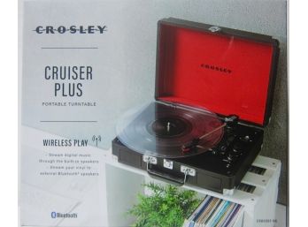 Crosley Cruiser Plus Portable Turntable With Bluetooth