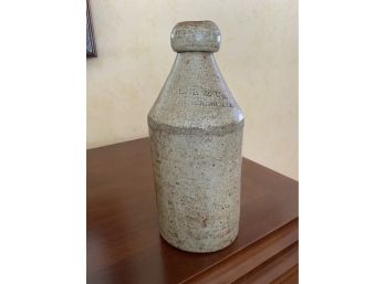 R & K Co. Knickerbocker Stoneware Bottle - Blob Top