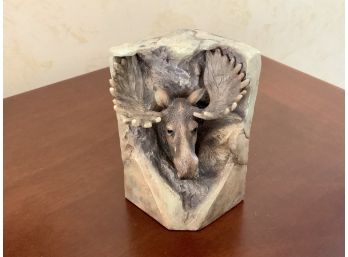 D. Morales 2005 ~ Carved Moose ~