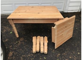 Solid Pine Coffee Table & End Table