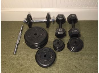Real Steel Barbells And Weights From Sports Authority