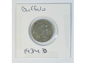 1934-d Buffalo Nickel (89 Years Old)