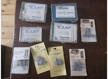 #22 - Vintage Lot Of HO Train Set Small Parts - Some Are Rare And Hard To Find.