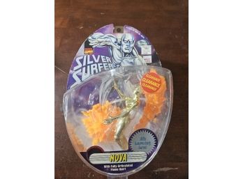 Auction Item #48: Marvel Comics Silver Surfer NOVA Figurine New In Sealed Packaging