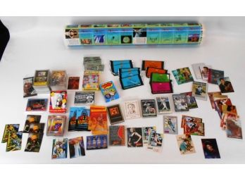 Lot Of Misc. Collectible Cards & Uncut Sheet Of Fantasy Art Cards