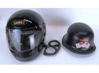 Shoei RF-200 Motorcycle Helmet  Plus Extra Helmet