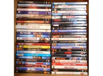 Lot Of 50 Movie DVDs---#1