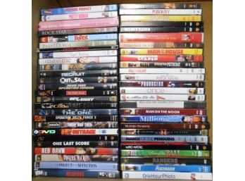 Lot Of 50 Movie DVDs---#4