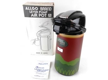 Green Mountain Allgo Lever Pump Air Pot Coffee Dispenser