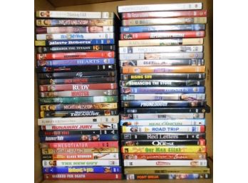 Lot Of 50 Movie DVDs---#5