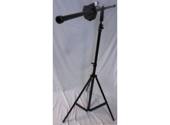 8' Boom With 10 Pound Counterweight On Heavy Duty Tripod