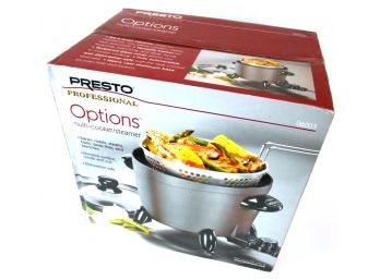 Presto Professional Options 06003 Multi-Cooker/Steamer--Brand New!!