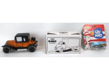 Lot Of 3 Collectible Miniature Cars