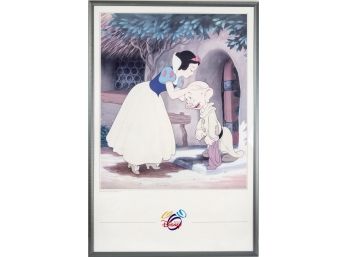 Framed Snow White And A Dwarf