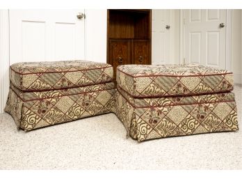 Pair Of Ottomans