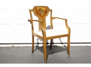 Vintage Ornate Painted Chair