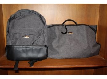 Backpack And Garment Bag