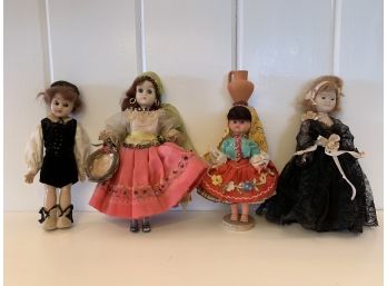 Group Of Vintage Dolls