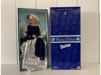 Winter Velvet Barbie, Avon Exclusive (1995)