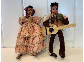 Pair Of Mexican Dolls