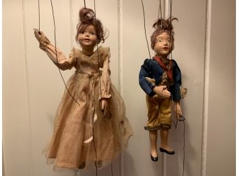 1930’s Tony Sarg Marionettes By Madame Alexander