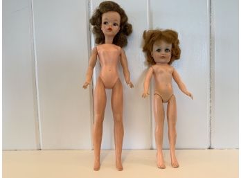 Two Vintage Fashion Dolls