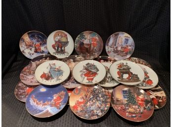 S102  Lot Of (20+) Limited Edition Christmas Plates