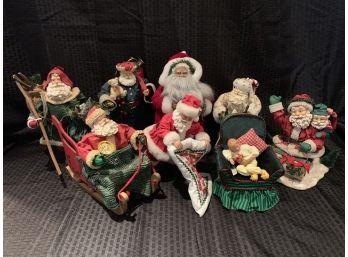 S61  Lot Of Santa Claus Figures - Misc