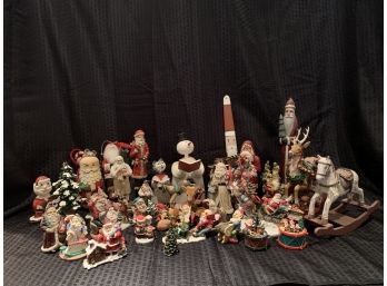 S86  Lot Of Mixed Christmas Decorations