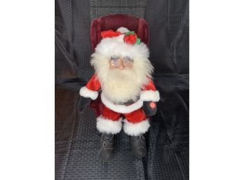 Santa 2 Santa In Chair - Plush