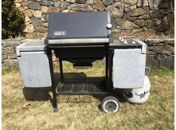 Weber Three Burner Grill With Cover