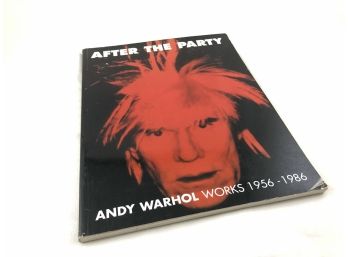 Vintage Andy Warhol 'After The Party: Works 1956-1986' Book
